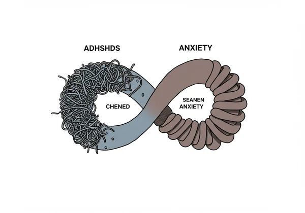Two intertwined conditions, ADHD and anxiety comorbidity