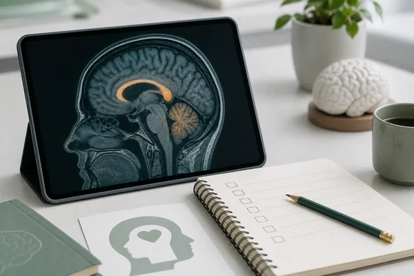 Brain scan limits concept