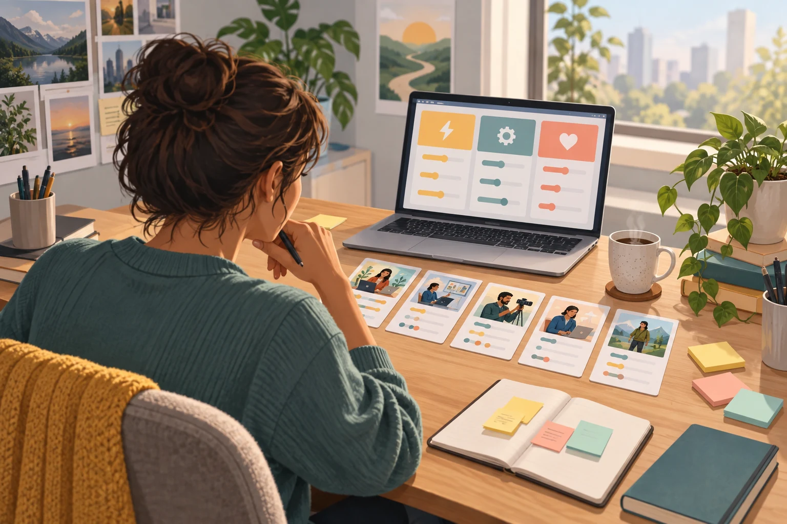 Career fit cards for ADHD adults